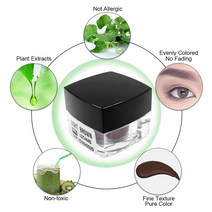 눈썹 타투펜 펜슬 아이브로우 마스카라 립아이라이너 영구 메이크업용 문신 잉크 컬러 마이크로블레이딩 안, 한개옵션1, 01 Black