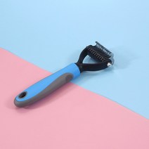 파인딩몰 모찌빗 강아지 고양이 털갈이 엉킨털 죽은털 제거 장모 단모 브러쉬 빗, 1개, 대형(핑크)