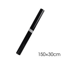 수전사필름 광택 블랙 필름 자동차 바디 비닐 랩 데칼 자체 접착 스티커 오토바이 자전거 스킨 색상 변경 1, 03 150X30cm