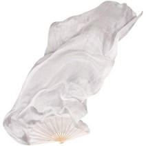 너슬 부채 도매 밸리 댄스 실크 베일 쌍 가벼운 무게 다채로운 흐르는 대우드 접는 팬 Bellydance 성능 쇼 소품 180cm, 210cmX90cm, Option18