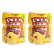 컨츄리타임 레모네이드 드링크 믹스 글루텐 프리, 538g, 2개