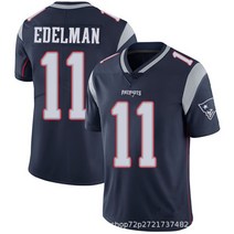 럭비 옷 애국자 11#네이비 화이트 전설판 NFL 자수 유니폼 남성복