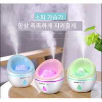 자연기화식 가습기 전용, 푸른색