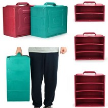 중국집 철가방 플라스틱 배달통2단3단4단, 2단, 녹색