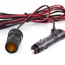 (주)승원전자 SCG-05 시거잭 스위치형 연장 2M 시거DIY 1구시거소켓 스위치 케이블, SCG05-시거 잭소켓 스위치형 연장2m