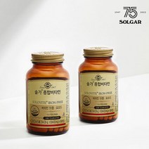솔가 솔로바이트 아이언 프리 종합비타민, 2개, 90정