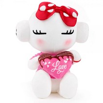 또로와로로 로로 발렌타인데이 하트 인형(중 30cm)