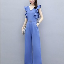 SODA하 이 웨이스트 기질 이 날씬 해 보인다점프 슈트