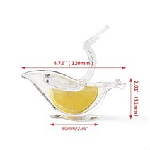 레몬착즙기 t8we acrylic Lemon clip manual transparent fruit juicer 홈 주방 바 가제트 수동 citrus juicer hand