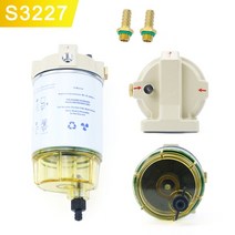 엔진 오일 드레인 배수 밸브 s3213 s3227 r12t 연료 필터 물 분리기 어셈블리 outboard for mercury quicksilver omc 해양 보트 10 키트, 1-라벤더
