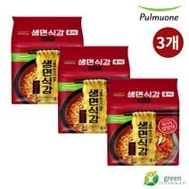 풀무원 생면식감 매운맛 4입 멀티팩, 3팩