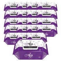 땡큐 오리지널 물티슈 100매(캡형), 100매입, 20개