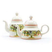 Antique 빌레로이앤보흐 본아페티 Bon Appetit 티팟 독일 빌보 티포트 도자기주전자 수입그릇