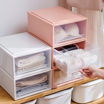 알뜰살뜰매뉴얼 속옷정리함 양말수납함 미니서랍, 블루, 1칸