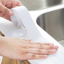 방수테이프 실리콘 투명 화장실 싱크대 싱크대방수 틈새 인덕션테두리 덕트 욕조방수 덕테이프, 투명 대리석