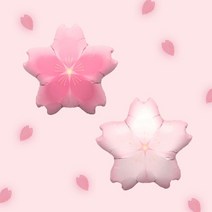 [지호] FL 대형 꽃풍선/ 벚꽃풍선/ 꽃풍선/ 데이지풍선/ 나비풍선/ 꿀벌풍선/ 꽃가랜드 / 벗꽃/ 벚꽃가랜드 / 마카롱풍선, FL_18인치 풍선_분홍 분홍 양면 벚꽃