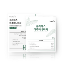 큐라에스 여주바나바차 여주 돼지감자 바나바잎 뽕잎 당뇨차, 1박스(10개)