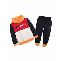 나이키조던키즈 N224ST198P (105-130) FL파프리카 풀오버후디세트 플레이키즈프로BS