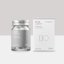 동구밭 씹는 고체치약 제로웨이스트 45정, 1개