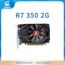 그래픽카드 원래 데스크탑 GPU 그래픽 카드 Veineda R7 350 2GB GDDR5