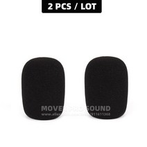 리플렉션필터 방송용방음부스 음악프로듀싱 2pcs 윈드 스크린 스폰지 마이크 폼 방풍 hyperx solocast 하이퍼 x 솔로 캐스트 usb 마이크 안티 팝 필터 스크린 커버, 블랙 컬러 2pcs