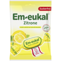 Em-eukal 엠오이칼 기관지 사탕 레몬 75g, 1개
