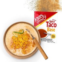 Keto Chow 토마토 바질 | 케토 식사 대용 쉐이크 파우더 영양적으로 완벽한 식품 저탄수화물 맛있고 쉬운 대체 음료 풍부한 단백질 싱글 샘플, Spicy Taco, Single Serving