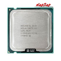인텔 코어 2 듀오 E8600 중고 듀얼 코어 CPU 프로세서 6M 65W LGA 775 3.3 GHz