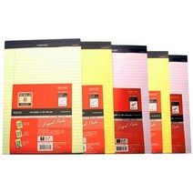 OXFORD 1500 리갈패드 A4 40매, 랜덤 발송, 5개