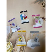 BT21 방탄소년단 BTS 투명포토카드 알제이 망 치미 쿠키 코야 슈키 타타 반