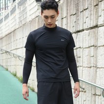 남성 운동복 헬스복 트레이닝복 런닝복 조깅복 애슬레저룩 기능성티셔츠 퍼늘넥 투인원 슬리브