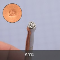 금속 가죽 작업 안장 만들기 도구 조각 공예 스탬프 스탬핑 솔리드 DIY 인쇄 용품, 06 A004