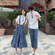 커플 시밀러룩 세트 데일리 원피스 휴가 휴양지 제주도