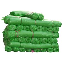 수직보호망 러셀망 PVC 수직망 안전망 분진망 벌집망, 6핀 8x30m 녹색