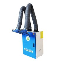 국소배기장치 산업용 흄 용접 집진기 이동식, 더블암 2.2kw 가중 모델