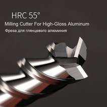 농사 HRC55-3 플루트 카바이드 엔드밀 알루미늄 아크릴 커터 Cnc 밀링 공구 목재 구리 4 2 3 1mm 6mm 8mm, [35] D20X45XD20X100L
