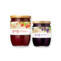 복음자리 딸기잼640g+포도잼370g, 1세트