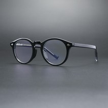 스펙터클 뿔테 안경 투명 옐로우 안경테 연예인 안경태 블루라이트차단