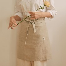 코르(corr) 허리 앞치마, 오트밀