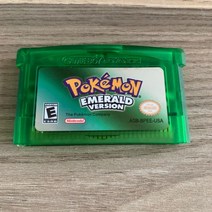 1108_쿠팡_메모리카드 비디오 게임 콘솔용 레트로 GBA 포켓몬 메모리 카드 파이어 레드/루비/사파이어/에, 04 Emerald