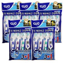 크리오 센스프로그레스R 항균이중미세모 칫솔 3+1입 x 5팩, 4개입