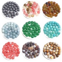 [ALL 원석] 국화석/테라헤르츠/피치문스톤/흑마노/투르머린 4mm/6mm/8mm/10mm, OC-39