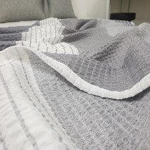 이불아저씨 시어서커 여름이불 홑이불 얇은이불, 스트라이프st_그레이