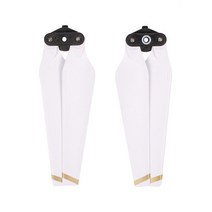 접이식드론 촬영용 듀얼카메라 충돌방지센서 DJI 매빅 프로 드론용 CS 프로펠러 접이식 퀵 릴리스 소품, 01 White 1 pair