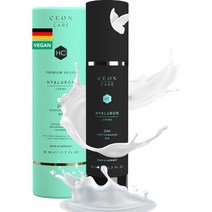 비타민앰플 레티놀 미백 비타민C 씨 기미앰플 세럼 CON Bio 히알루로닉 크림 페이스 하이 도즈 50ml Q10 여성 남성용 안티 에이징 비건 히알루론산 데이 앤 나이트 링클, 50 ml (1er 팩)