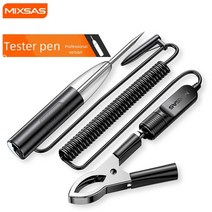 자동차 진단기 스캐너 트럭 전압 전기 회로 tester600 디지털 디스플레이 전원 프로브 펜 전구 자동 수리 진단 도구, 600, 영어