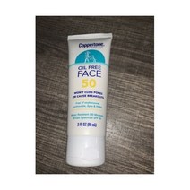 선크림 코퍼톤 페이스 선크림 SPF 50 오일 프리 방수 여행용 사이즈 3온스