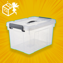 [총알배송/튼튼한 두께] 꿀템요정 리빙박스, 5071B, 25L