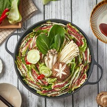 [담짜몰]소고기와 야채품은 밀푀유나베 밀키트(3인분), 단일상품_수량_상세페이지참조