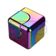 파인드몰 피젯스피너 R188 레인보우 LED 베어링 팝잇 레어, 큐브1